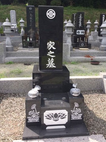 お墓掃除アフター